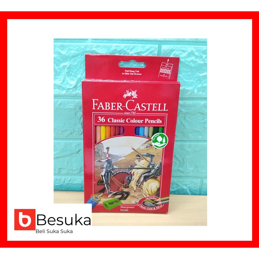 

FABER CASTELL CLASSIC COLOUR PENCIL 36L