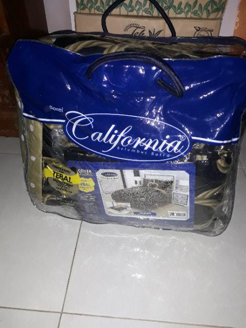 California  Bedcover + Sprei Rumbai 180x200 Pandora Rogan Nurita Flamingo - Bc 180 King 160 Queen