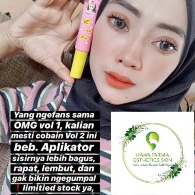 (FREE PENJEPIT BULU MATA) OMG MASKARA SIXSAY VOLUME 2/MASKARA MALAYSIA WATERPROOF