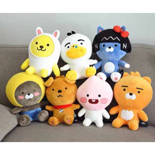 BONEKA APEACH PINK KAKO TALK KAKAO FRIENDS BTS BT21 IMPOR