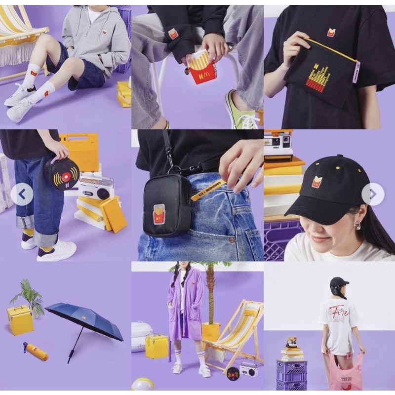 BTS x MCD Merch & Photocard