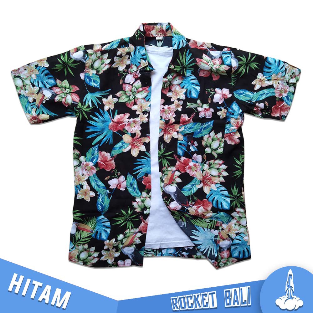  Baju  Kemeja Terbaru Baju  Kemeja Pria  Motif Toucan 