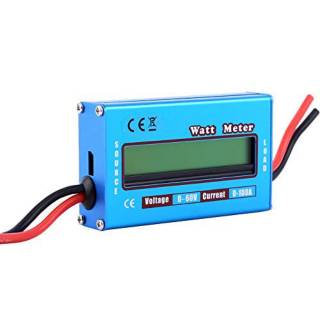 Watt volt Meter Wattmeter 60V 100A Digital Voltmeter Ammeter DC LCD