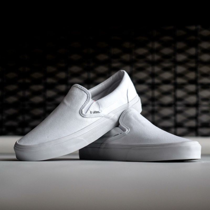 vans all white checkerboard