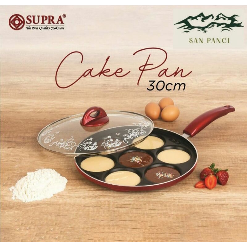 Supra Cake Pan 7 Lubang + Tutup Rosemary