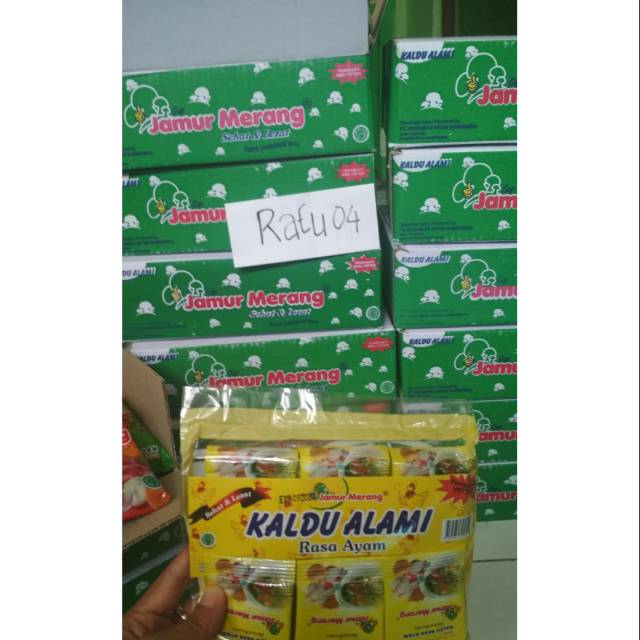 

Kaldu alami jamur merang rasa ayam