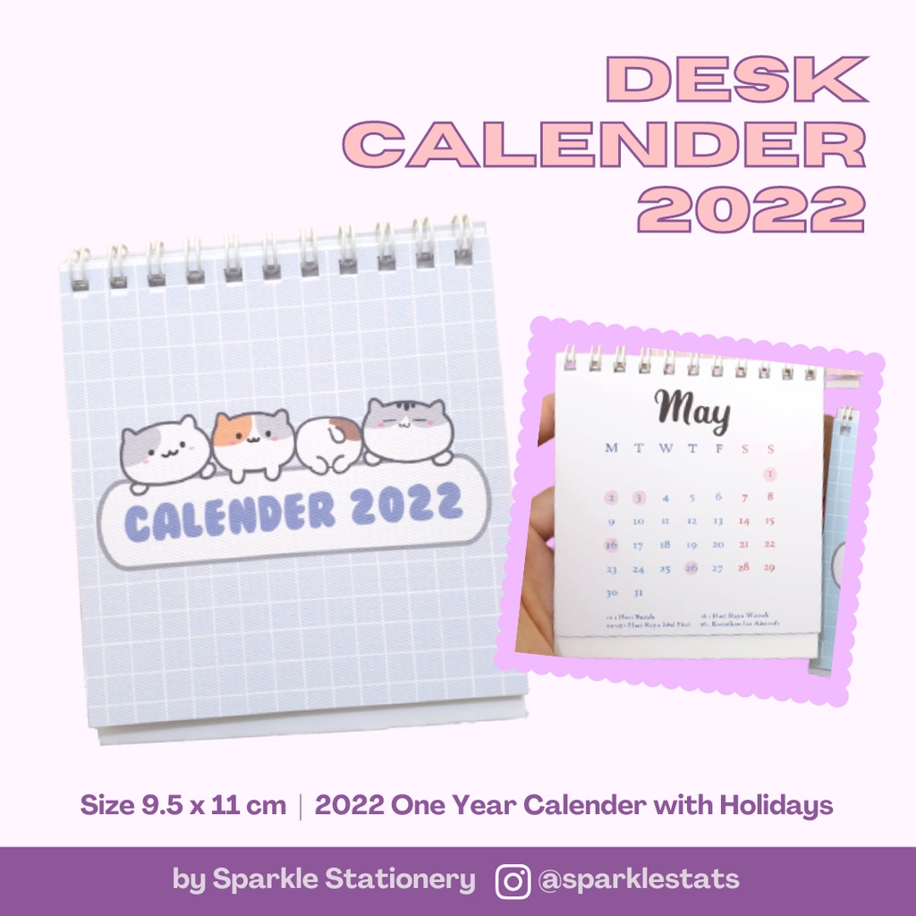 

Kalender Lucu 2022 Desk Calender Ada Hari Libur Nasional Bisa Custom Kalender Cantik
