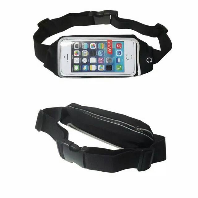 Waistband armband hipbag hipband tas pinggang olahraga waterproof