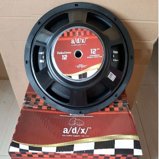 SUBWOOFER MOBIL 12&quot; inchi ADX / AVX SUBWOOVER 12 in Harga Murah DOUBLE COIL