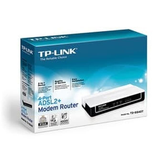 TP-LINK TD-8840T ADSL2+ Modem Router