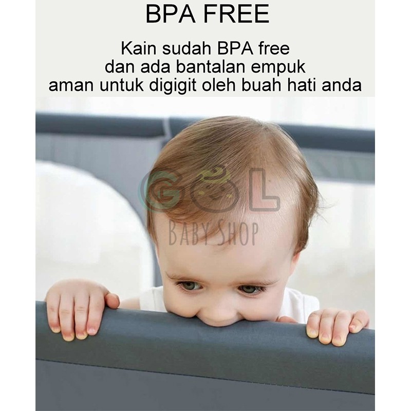 baby playpen Kolam Mandi Bola Anak keranjang mandi bola Pagar Anak Keselamatan Barrier bumper