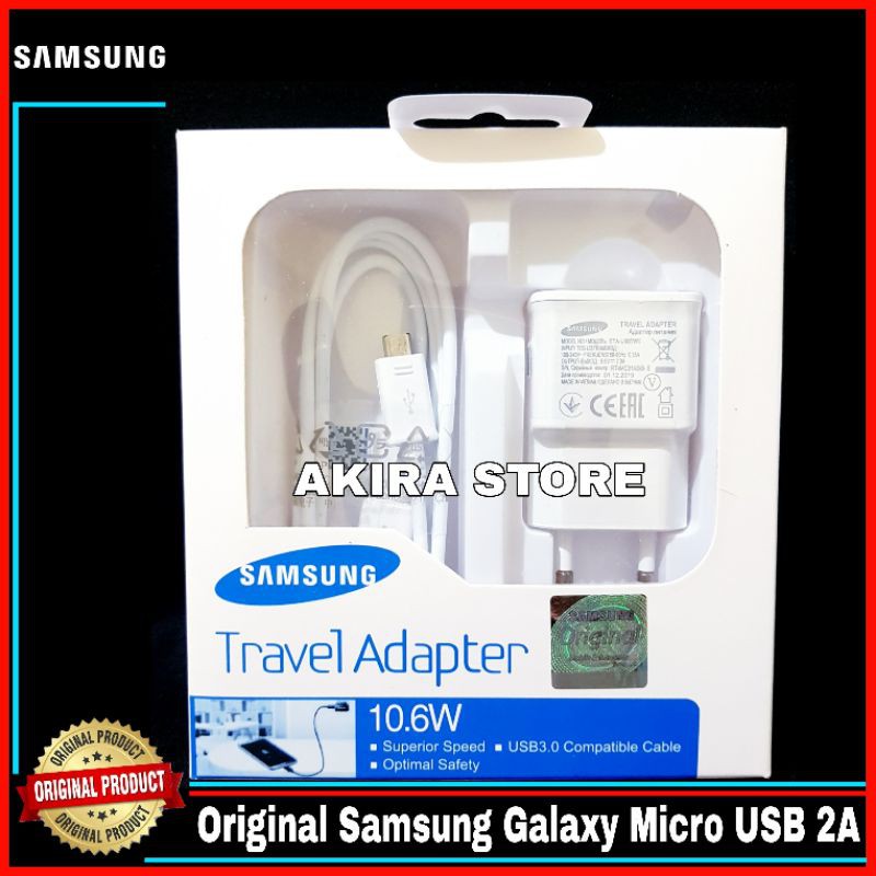 Charger Samsung Galaxy Tab 3 S4 ORIGINAL Micro USB 2A