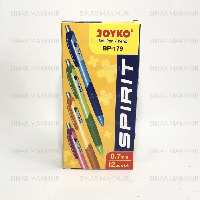 

Aman Pulpen / Pen / Ballpoint Joyko Spirit Bp-179 Trendi