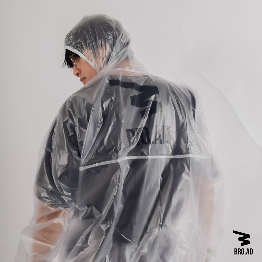 Jas Mantel Mantol Raincoat Hujan Ujan Pria Wanita Rainwalk Dewasa Murah Keren Premium Transparan