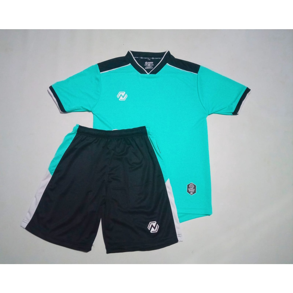 JERSEY HIJAU TOSCA JERSEY FUTSAL ORIGINAL NAMO ECLIP HIJAU TOSCA HITAM JERSEY BOLA ORIGINAL NAMO ECL