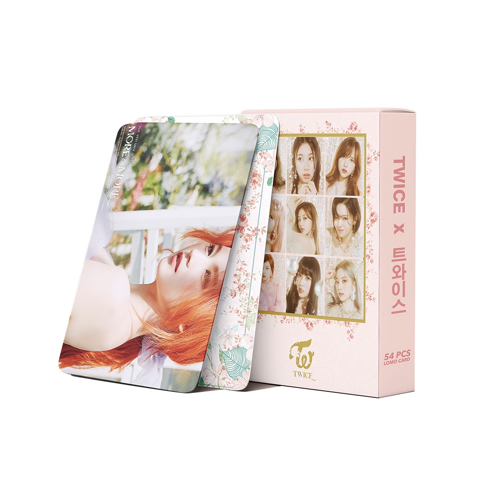 54pcs Kartu Foto Lomo Kpop TWICE Album MORE &amp; MORE