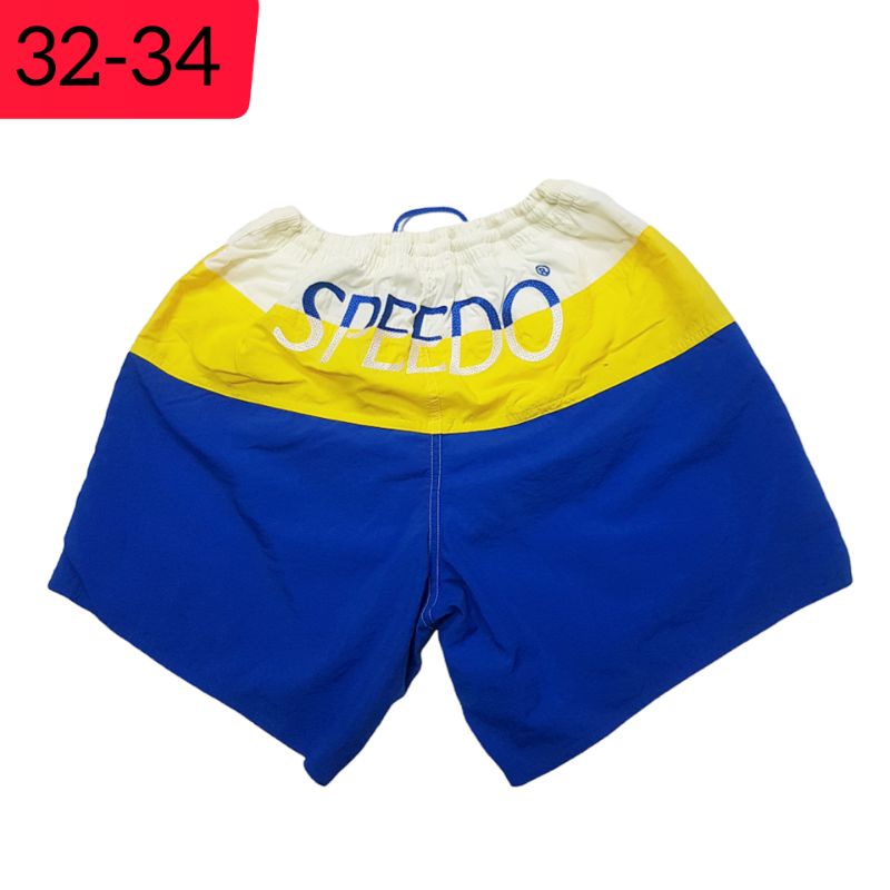 Celana pendek nilon SPEEDO mizuno color block ( vintage )