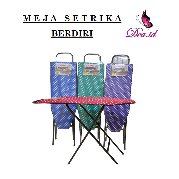 [DEASTORE] MEJA SETRIKA BERDIRI MEJA GOSOK LIPAT BESI UNTUK BERDIRI - MEJA GOSOK BERDIRI KOKOH AWET