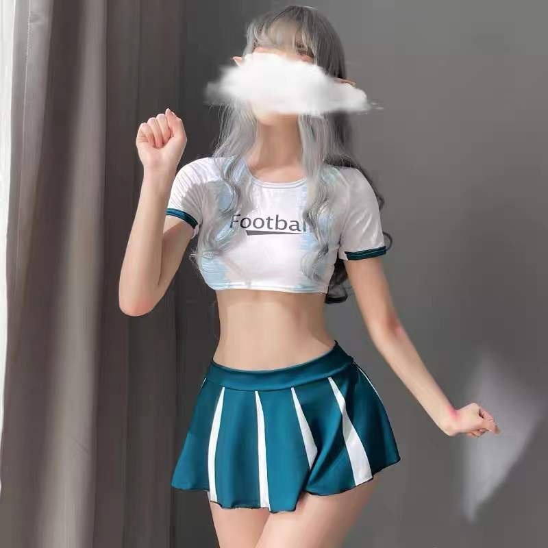 Baju Cosplay Seragam Olahraga Bola Basket Sexy Set Jersey Lingerie 8255