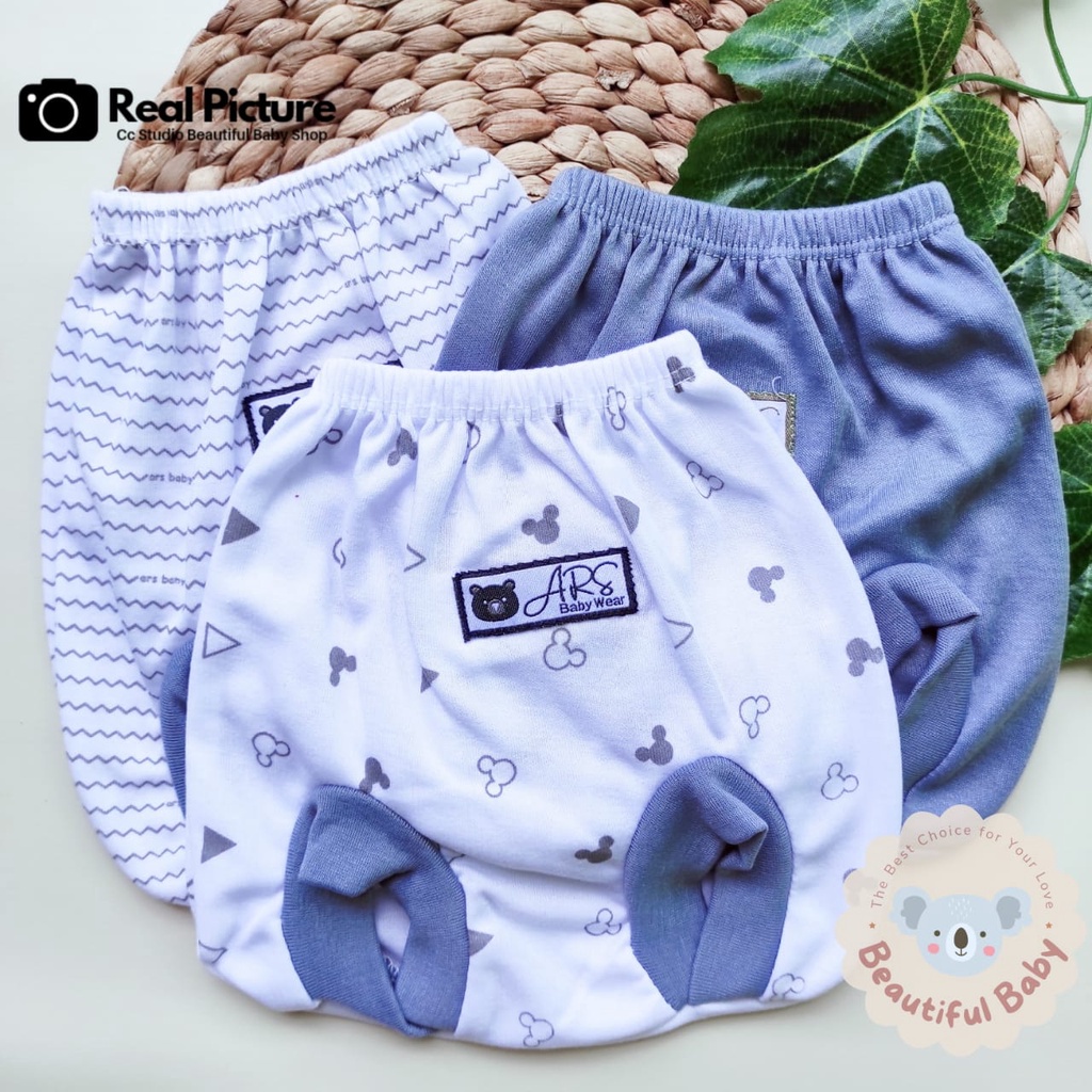 Baby.ou - 3 Stel Setelan Baju Bayi Baru Lahir Tangan Kutung Celana Pop Usia 0 sd 3 Bulan Motif ABU SERIES - Setelan Baju Bayi Newborn Abu - Celana Pop Bayi - Celana Kacamata Bayi