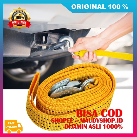 Towing Rope Tali Derek Mobil Emergency ASLI ORI