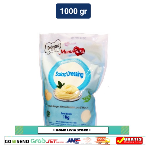 

Mamasuka Salad Dressing Saus Mayo 1kg