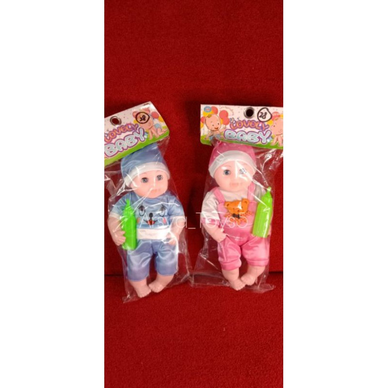 Mainan Boneka Anak Bersuara/ Boneka Anak Bayi Perempuan Lovely Baby