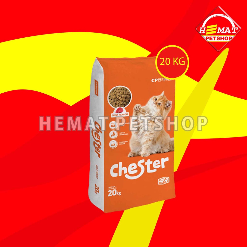 Chester Cat Food Adult Makanan Kucing Dewasa Tuna 20Kg