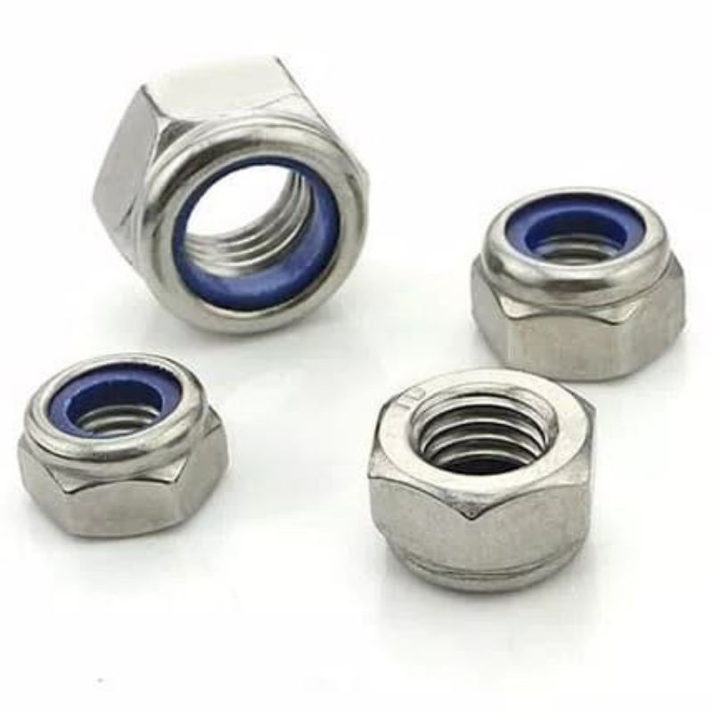 mur nylon stainless m5 x 0.8-nut lock m5 stainless mur nylon stainless 304