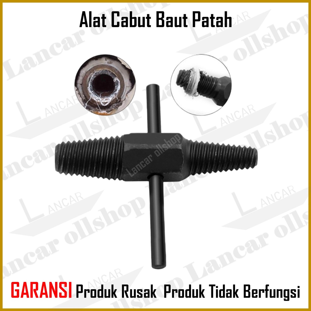 Alat Buka Kran Keran Air Patah 1/2 Tap Balik Pembuka Baut Patah 3/4 / Pipe Screw Extractor Alat Pembuka Baut Rusak Patah Kran Untuk 1/2&quot; 3/4&quot; Alat Cabut Pipa Broken Pipe