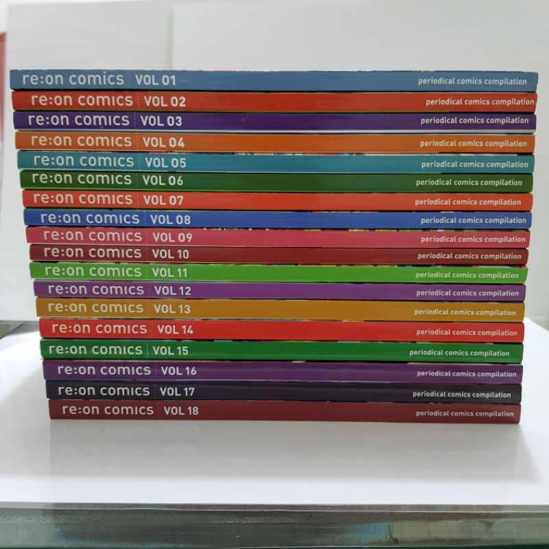 Paket Bundle Majalah Komik Re-ON Comics 1-18 kolpri preloved bekas