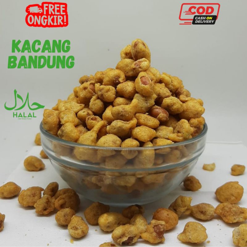 Kacang Bandung Snack Murah Netto 100grm