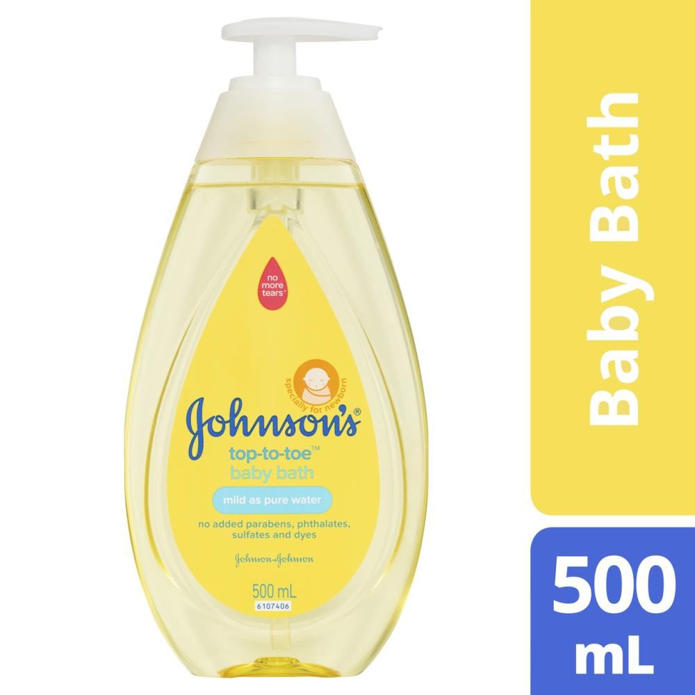 Johnson Baby Top to Toe Wash Pump 500ml