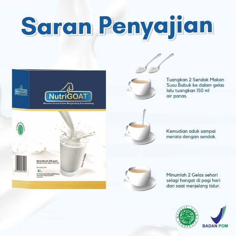 

NUTRIGOAT/SUSUKAMBING ETAWA 200gram