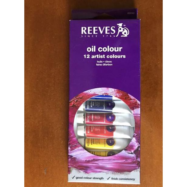 

Terbaru! Reeves Oil Paint 12 Colours Color Painting Cat Minyak Set Colour Termurah