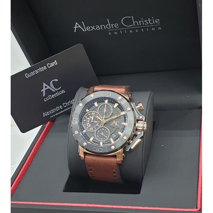 JAM TANGAN PRIA ORIGINAL ALEXANDRE CHRISTIE AC COLLECTION LIMITED EDITION NEW 2021