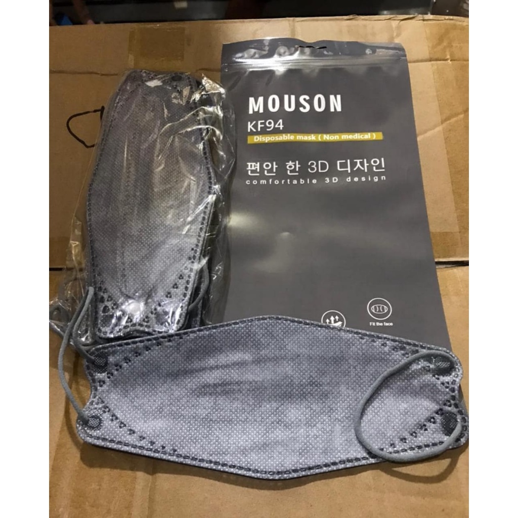 MASKER KF94 MOUSAN ABU-ABU