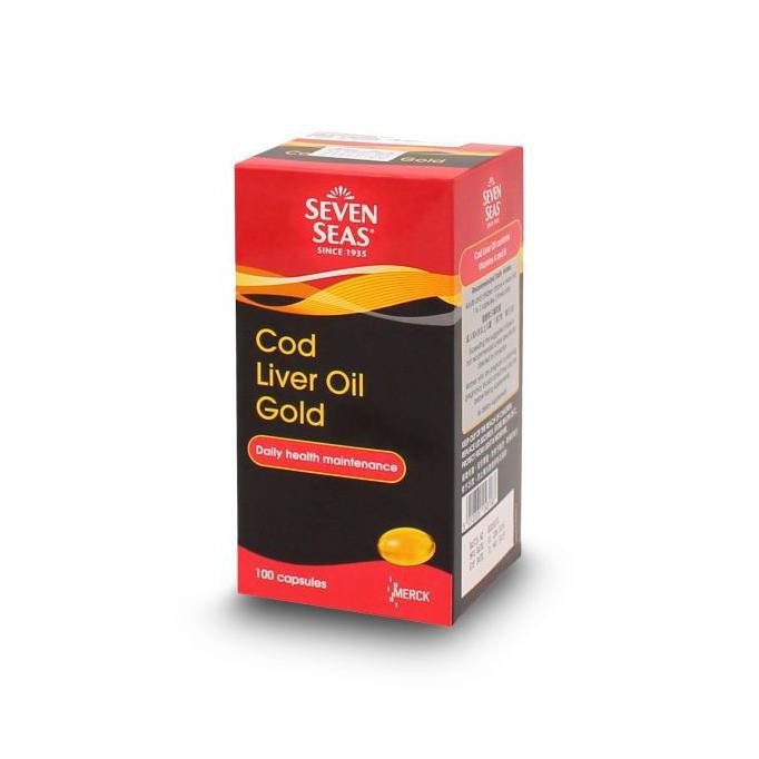 PROMO SPESIAL - SEVEN SEAS COD LIVER OIL GOLD 100'S