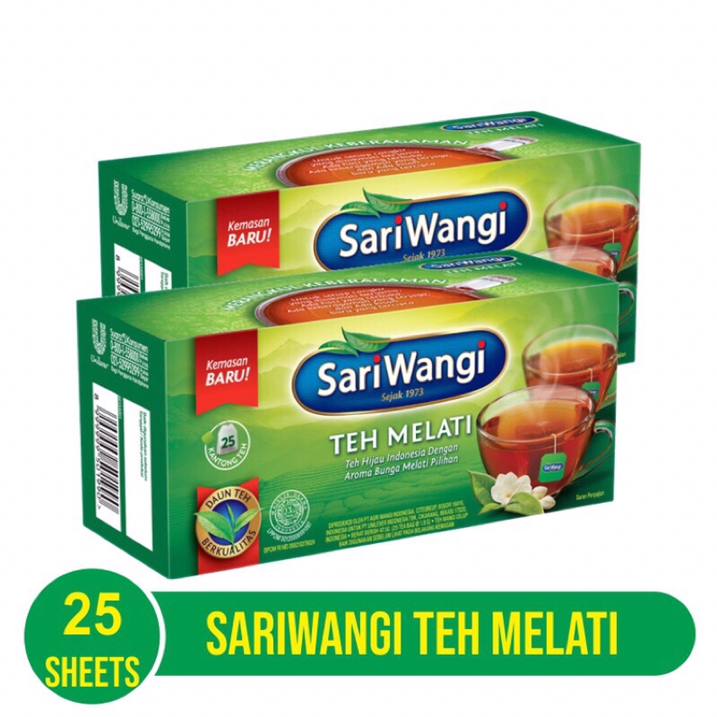 

Sariwangi Teh Melati 25s / Teh Celup Sariwangi Melati