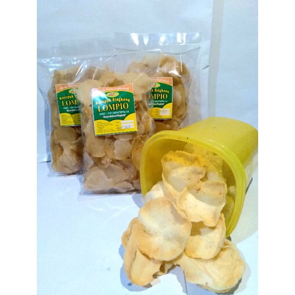 

Kerupuk Singkong Lompio 325gr Agung Rejeki