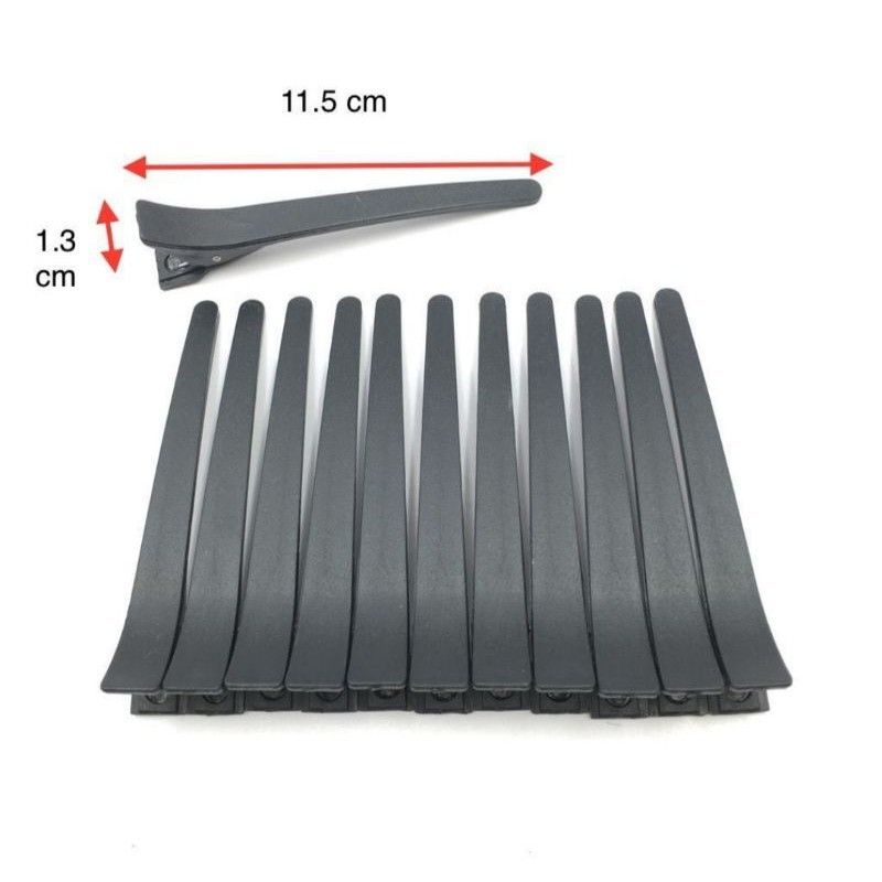 ECER !! Jepit Bebek Stainless Warna Hairpin Jepit Klip Rambut Salon Hair Clip