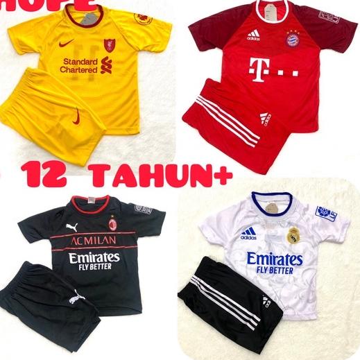 ➲ / UNTUK 8 - 12 TAHUNAN / SETELAN BAJU BOLA ANAK TERBARU 2021 / BAJU BOLA ANAK / SET BAJU BOLA LAKI