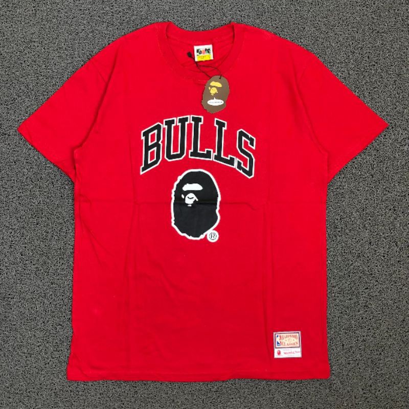 KAOS BULLS BAPE HIGH QUALITY CASUAL HYPE FASHION PRIA