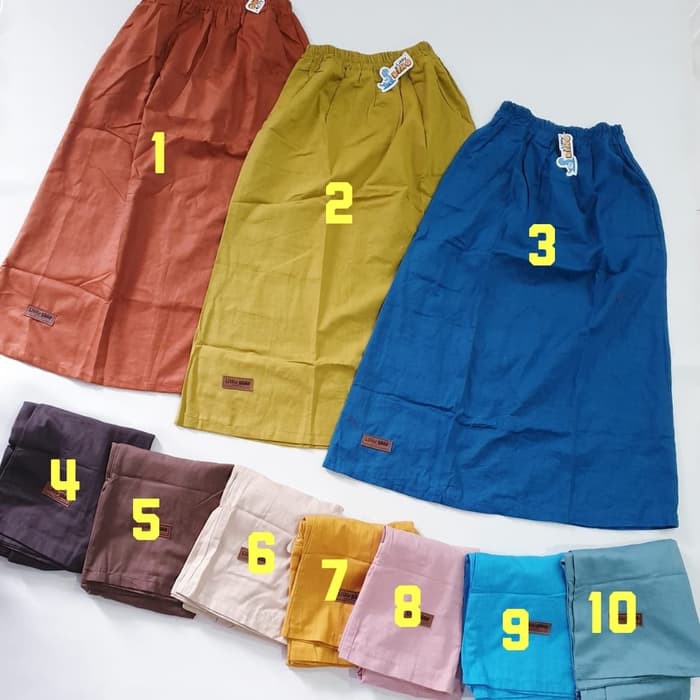 Basic Skirt Rok Tutu - Rok Anak Perempuan - Rok Celana Anak Rok Panjang Anak Perempuan Produk