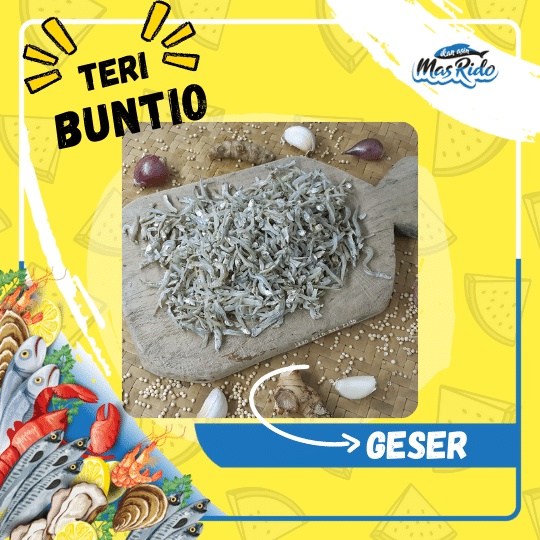 

TERI BUNTIO / IKAN ASIN TERI BUNTIO KWALITAS SUPER HARGA MURAH