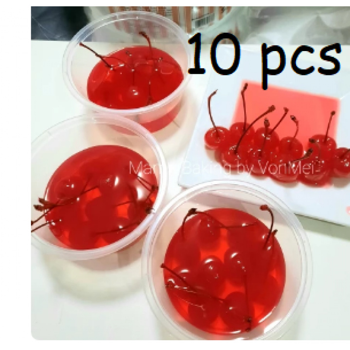 

Cherry Tangkai 10 Pcs 10 Tangkai Ceri Batang