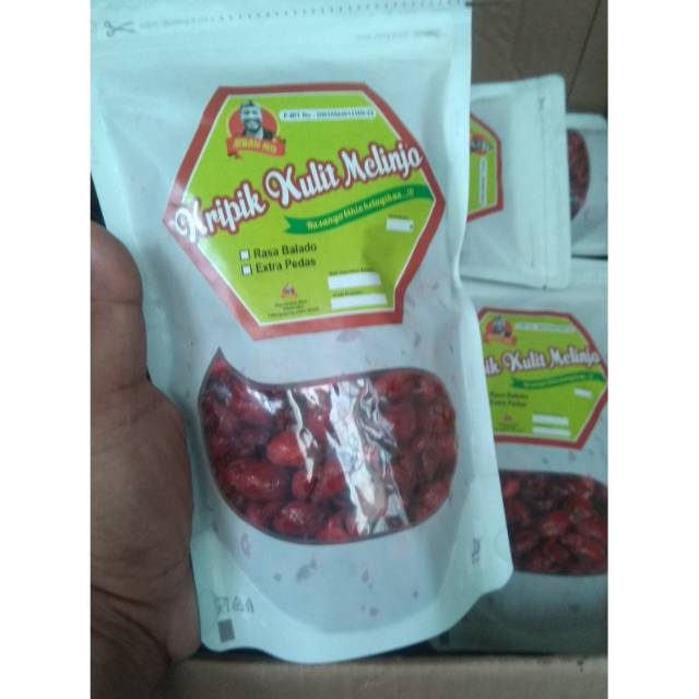 

KRIPIK KULIT MELINJO EXTRA PEDAS