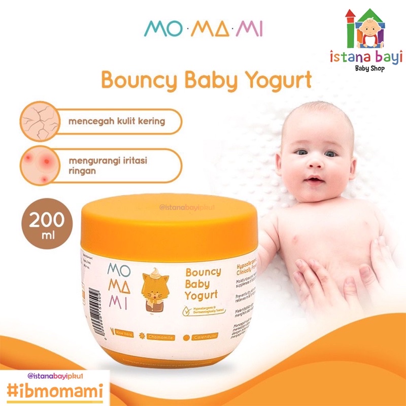 Momami Bouncy Baby Yogurt 200ml/Baby Lotion