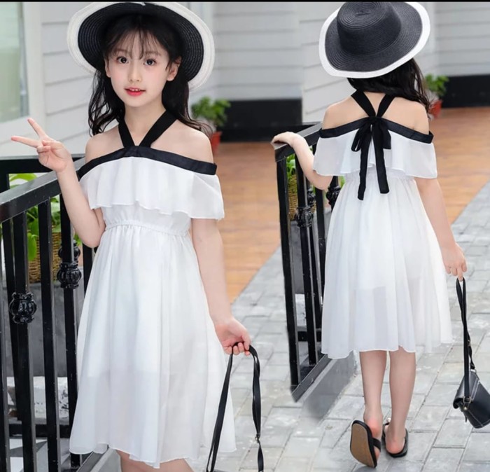 KD ST CACA KS baju anak perempuan dress baju anak umur 6 7 8 tahun pesta anak cewek lucu Bju Lebaran