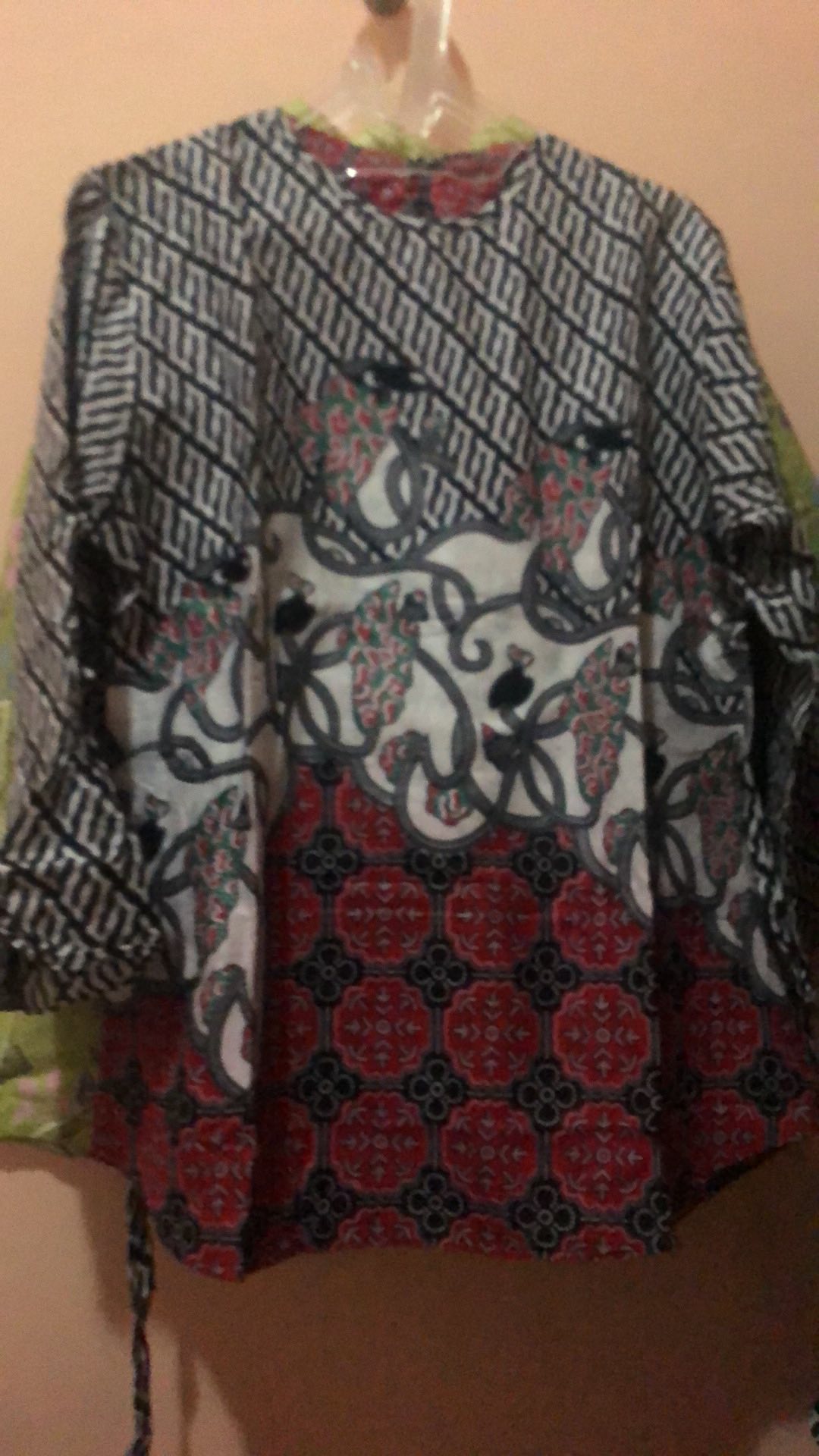 Atasan Batik Dolby Dolbi Dobby Doby Tenun Sutra Tulis Halus Katun Atbm Baron ,sarombit Atasan